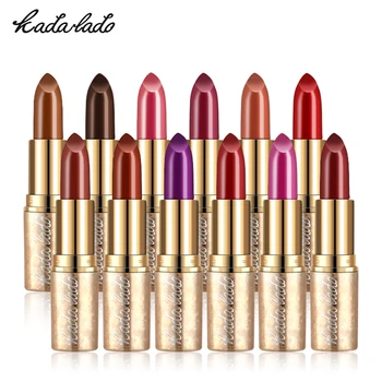 KADALADO Brand Matte Lipstick Waterproof Velvet Lipstick Pencil Long Lasting Nude Lip Stick Moisturizer Cosmetics Beauty Makeup
KADALADO Brand Matte Lipstick Waterproof Velvet Lipstick Pencil Long Lasting Nude Lip Stick Moisturizer Cosmetics Beauty Makeup