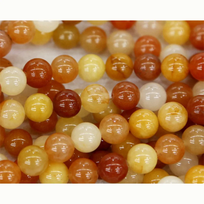 Natural Genuine Orange Old Yellow Jade Round Loose Stone Beads 3-18mm Fit Jewelry DIY Necklaces or Bracelets 15" 03330
Natural Genuine Orange Old Yellow Jade Round Loose Stone Beads 3-18mm Fit Jewelry DIY Necklaces or Bracelets 15" 03330