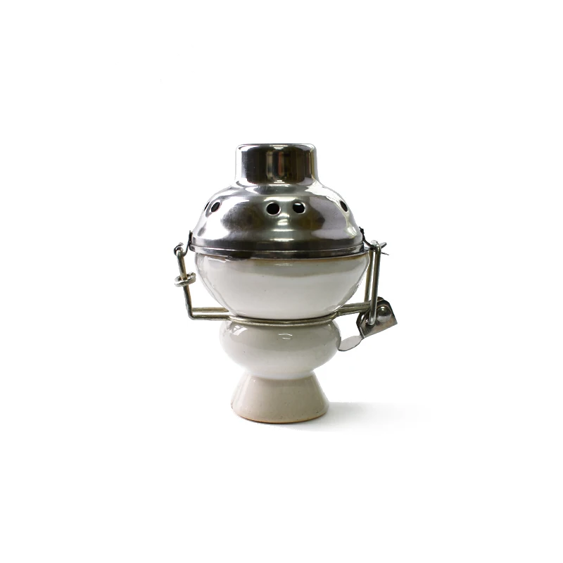 Shisha Ceramic Bowl With Metal Wind Cover Charcoal Screen Clay Ceramic E Hookah Head Shisha Thai Charcoal Burner Holder Bowl
Shisha Ceramic Bowl With Metal Wind Cover Charcoal Screen Clay Ceramic E Hookah Head Shisha Thai Charcoal Burner Holder Bowl