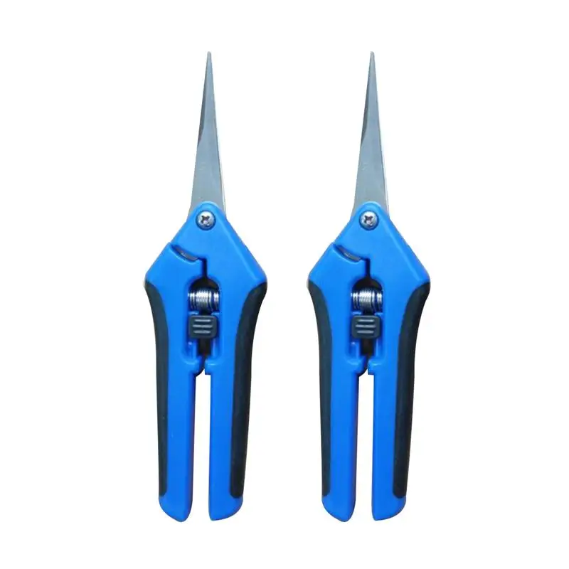 2 Pcs Sharp Gardening Pruning Shears Steel Tree Trimmers Secateurs Hand Pruner with Spring for Grape Flower Tree Branch Cutting
2 Pcs Sharp Gardening Pruning Shears Steel Tree Trimmers Secateurs Hand Pruner with Spring for Grape Flower Tree Branch Cutting