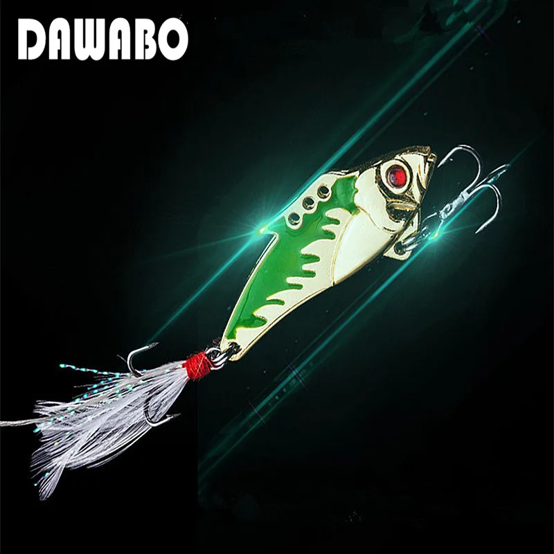 DAWOBO 6 color 1PCS 5cm 10g metal sequins iron simulation bait culter perch bionic false bait lures 6 Hooks 3D Fishing Accessory
DAWOBO 6 color 1PCS 5cm 10g metal sequins iron simulation bait culter perch bionic false bait lures 6 Hooks 3D Fishing Accessory