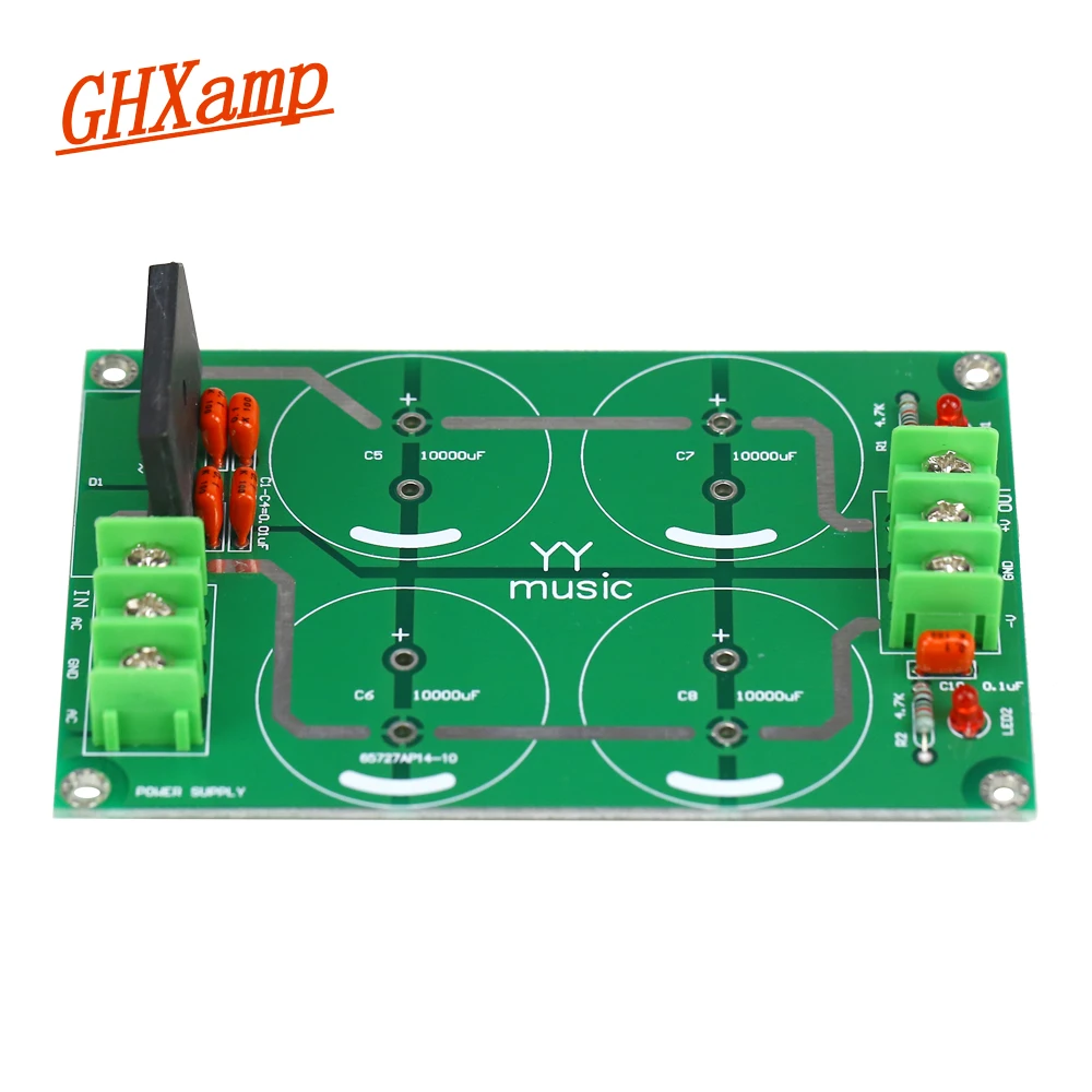 Ghxamp 25A Dual Power Rectifier Filter Power Board Amplifier Speaker audio Board High Current 35MM
Ghxamp 25A Dual Power Rectifier Filter Power Board Amplifier Speaker audio Board High Current 35MM