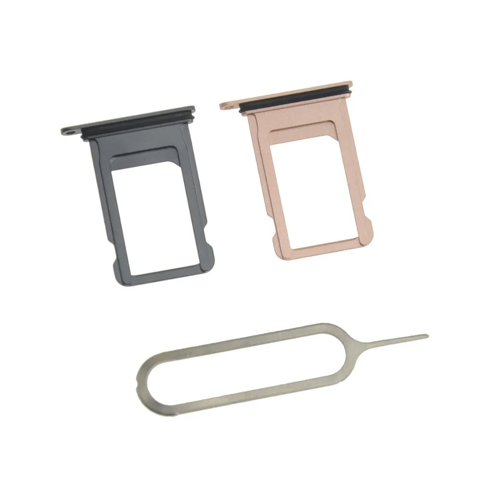 ACCESFINE Sim Card Tray Holder Slot Replacement Part For iphone 8 8 Plus 3 Color in Stock SIM Card Tray with eject pin
ACCESFINE Sim Card Tray Holder Slot Replacement Part For iphone 8 8 Plus 3 Color in Stock SIM Card Tray with eject pin