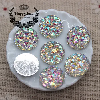 100PCS 12mm Bling Clear White AB Resin Rhinestone Round Flatback Cabochon Stone DIY Wedding Decoration Crafts
100PCS 12mm Bling Clear White AB Resin Rhinestone Round Flatback Cabochon Stone DIY Wedding Decoration Crafts