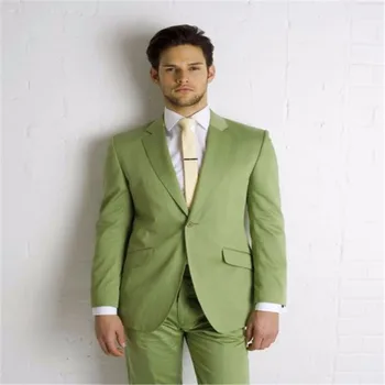 Latest Coat Pants Designs Green Casual Fashion Custom Groomsman Notched Lapel Suit For Men Skinny 2 Pieces Dresses De Fiesta
Latest Coat Pants Designs Green Casual Fashion Custom Groomsman Notched Lapel Suit For Men Skinny 2 Pieces Dresses De Fiesta