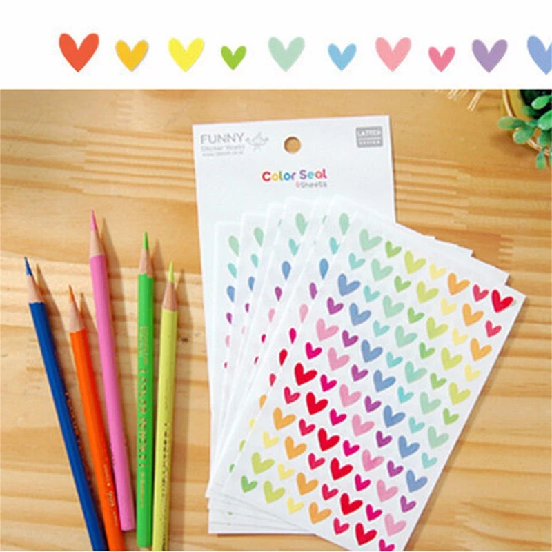 Love Heart Dot Five-pointed Star Decoration Scrapbooking Paper Stickers Stationery
Love Heart Dot Five-pointed Star Decoration Scrapbooking Paper Stickers Stationery