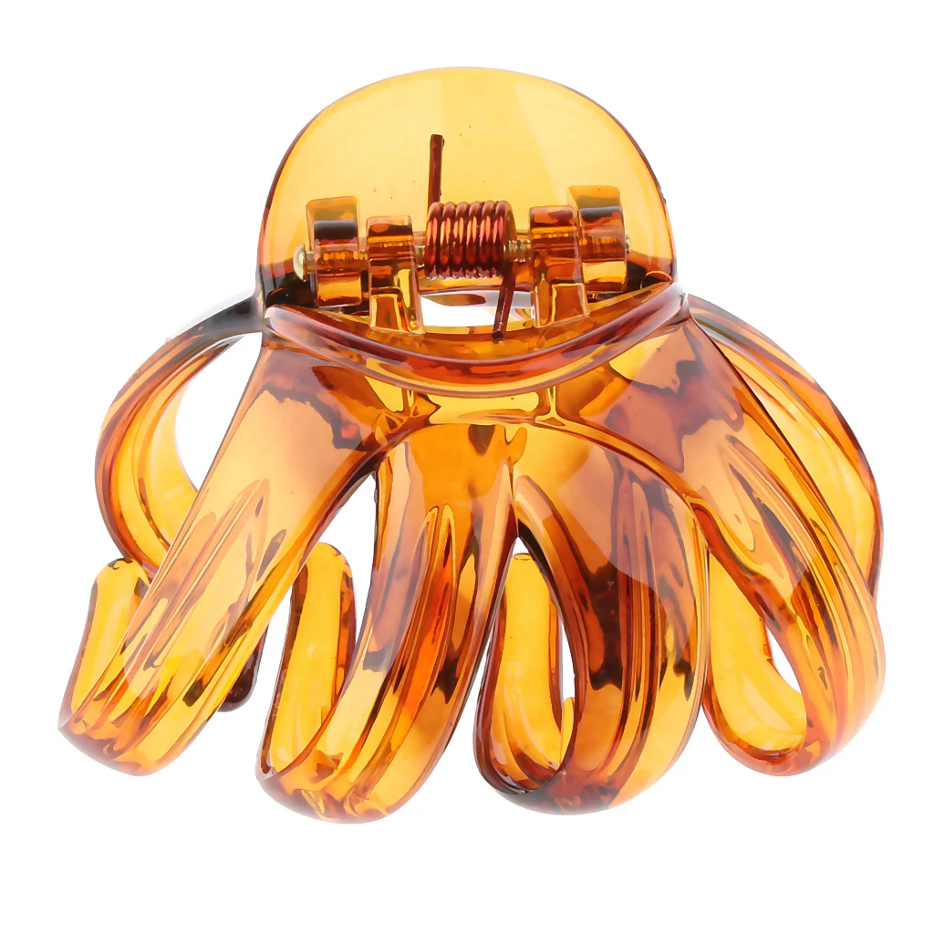 Large Hair Claw Clips Thick Hair Octopus Jaw Folding Hairpin for Women Ladies