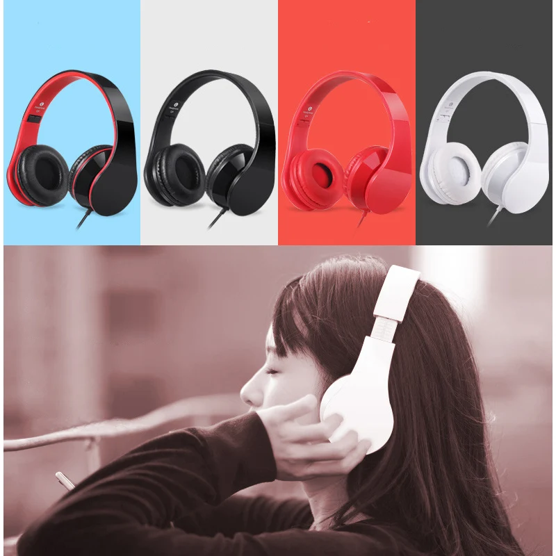 Image Cheap Holded Headphone for iphone Sumsang Xiaomi Adjusting Length Headphones for Game Player Free Call Headsets with Mic