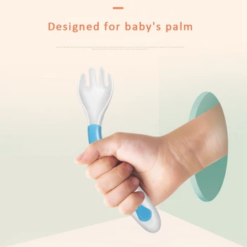 Baby Stitching Arc Easy To Take The Elbow Training To Eat Feeding Practice Fork Baby Spoon Combination Tableware To Send The Box
Baby Stitching Arc Easy To Take The Elbow Training To Eat Feeding Practice Fork Baby Spoon Combination Tableware To Send The Box