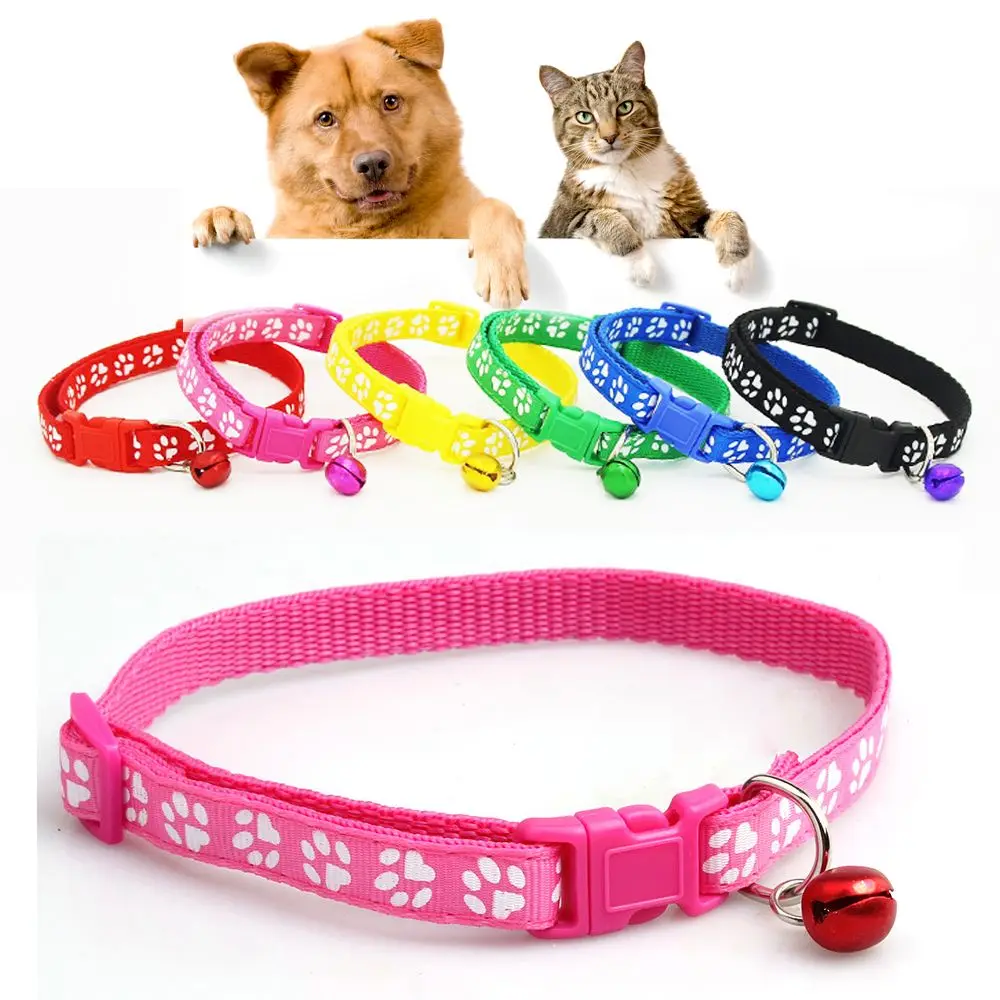 New 1 PC Lovely Footprint Pet Collar Strap Buckle Small Footprint Dog Puppy Nylon Fabric Cat Kitten Pet Collar Pet Supplies
New 1 PC Lovely Footprint Pet Collar Strap Buckle Small Footprint Dog Puppy Nylon Fabric Cat Kitten Pet Collar Pet Supplies