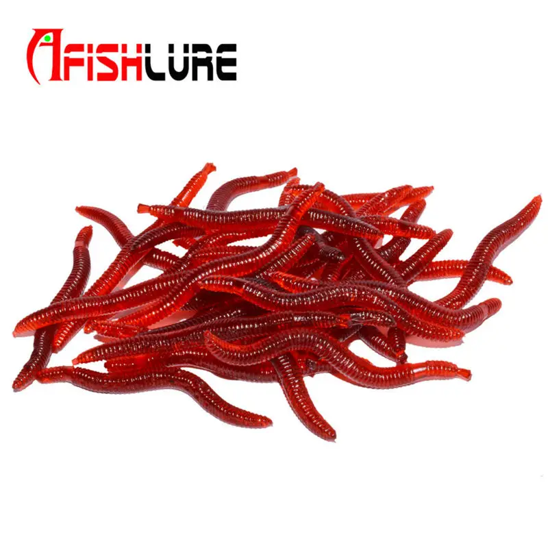 4 cm Length 30pcs/set Red Simulation Earthworm Artificial Fishing Soft Bait Lifelike Fishy Smell Lures
4 cm Length 30pcs/set Red Simulation Earthworm Artificial Fishing Soft Bait Lifelike Fishy Smell Lures