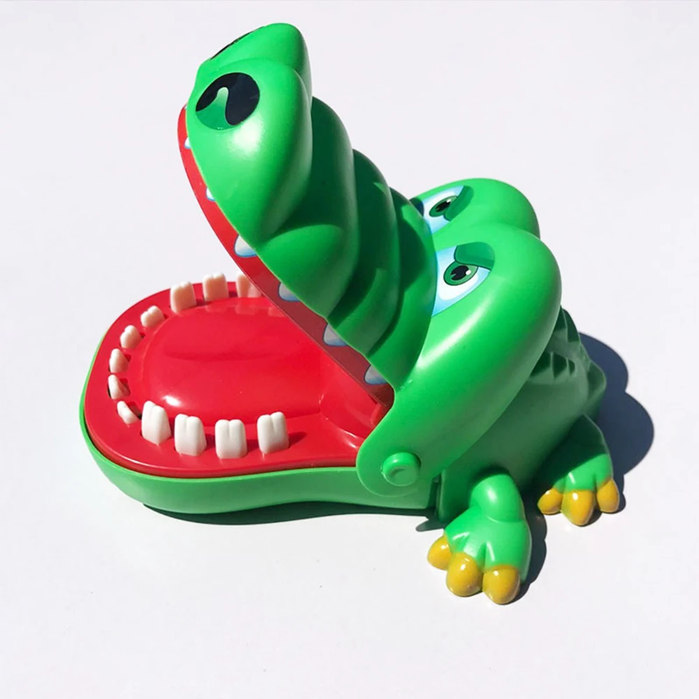 Big Size Mouth Dentist Bite Finger Toy Large Crocodile Pulling Teeth Bar Games Toys Kids Funny Toy For Children Gift
Big Size Mouth Dentist Bite Finger Toy Large Crocodile Pulling Teeth Bar Games Toys Kids Funny Toy For Children Gift