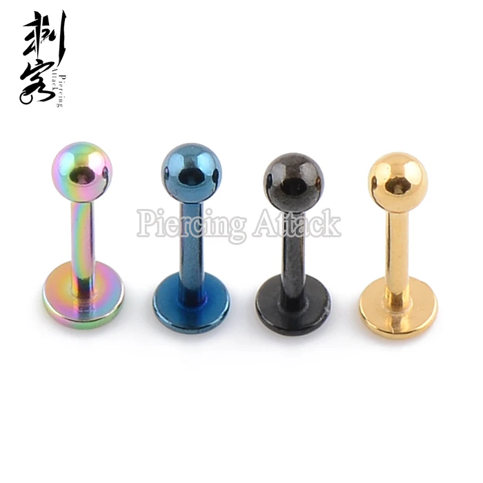 14 Gauge Titanium Anodized Labret Lip Ring 1.6*8*4mm Body Jewelry Free Shipping Wholesale
14 Gauge Titanium Anodized Labret Lip Ring 1.6*8*4mm Body Jewelry Free Shipping Wholesale
