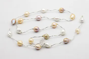 hot sell Edison natural freshwater pearl Baroque style pearls long necklace bracelet fashion jewelry
hot sell Edison natural freshwater pearl Baroque style pearls long necklace bracelet fashion jewelry