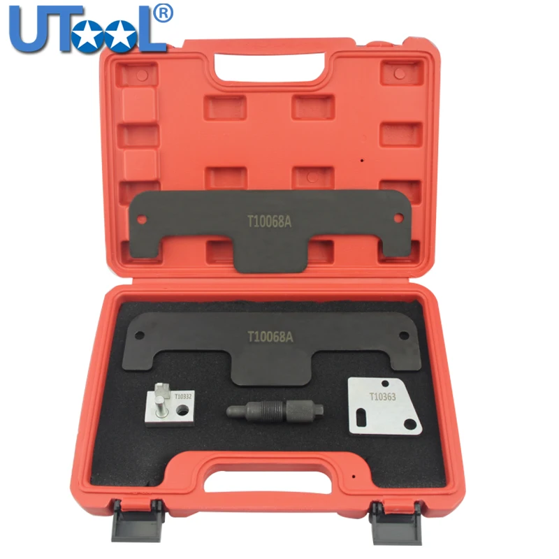T10068A Engine Timing Tool Set For AUDI VW W8 W12 Touareg Porshce 3.6 Phaeton 6.0 Camshaft tool kit
T10068A Engine Timing Tool Set For AUDI VW W8 W12 Touareg Porshce 3.6 Phaeton 6.0 Camshaft tool kit