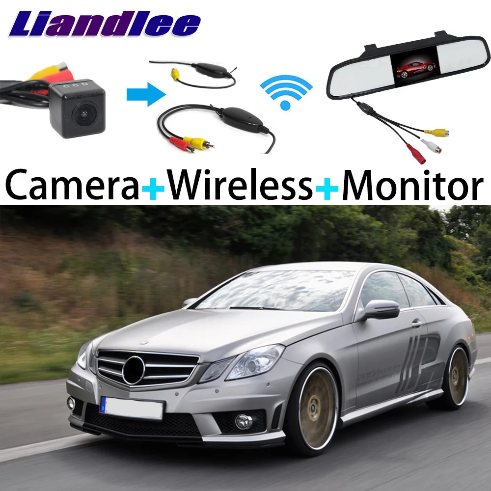Liandlee 3in1 Wireless Receiver Mirror Monitor Special Rear View Camera Backup For Mercedes Benz E Class MB E200 E230 E350 E250
Liandlee 3in1 Wireless Receiver Mirror Monitor Special Rear View Camera Backup For Mercedes Benz E Class MB E200 E230 E350 E250