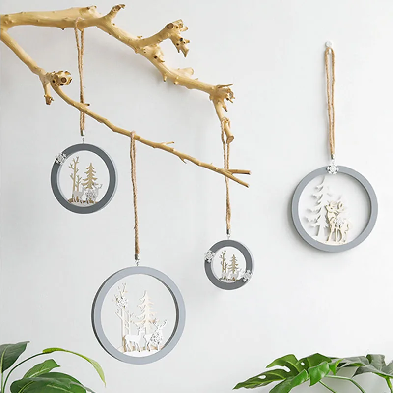 2018 Nordic Style Christmas Decoration Pendant Wooden Elk Ornament Creative Home Living Room Wall Hanging Jewelry
2018 Nordic Style Christmas Decoration Pendant Wooden Elk Ornament Creative Home Living Room Wall Hanging Jewelry