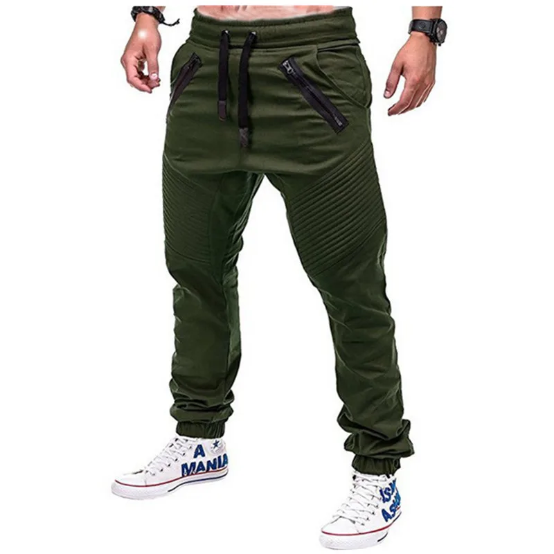 ROUYHUAL 2019 Men's Casual Pants Drawstring Joggers Solid Multi-pocket Pants Sweatpants Autumn Male Zipper Trousers Plus Size
ROUYHUAL 2019 Men's Casual Pants Drawstring Joggers Solid Multi-pocket Pants Sweatpants Autumn Male Zipper Trousers Plus Size