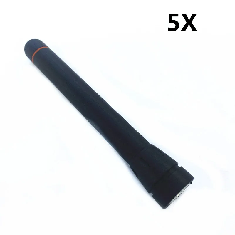 5PCS Walkie Talkie UHF 400-470 MHz antena corta for ICOM F21 F43 F80 F4001 F4161 F11 Radio
5PCS Walkie Talkie UHF 400-470 MHz antena corta for ICOM F21 F43 F80 F4001 F4161 F11 Radio