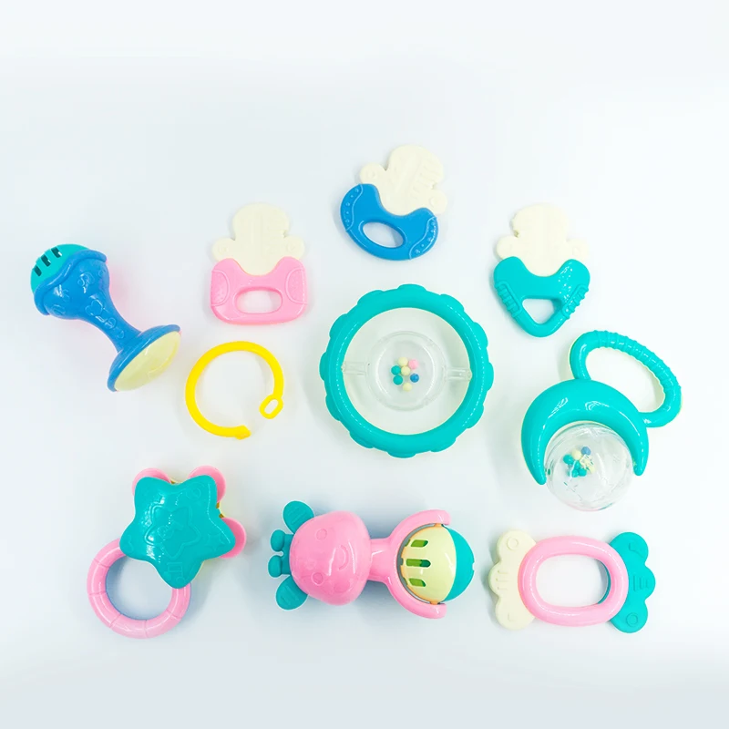 10PCS/Set Fun Little Loud Jingle Ball Ring Develop Baby Intelligence Training Grasping Ability Rattles Baby Toys 0-12 Months
10PCS/Set Fun Little Loud Jingle Ball Ring Develop Baby Intelligence Training Grasping Ability Rattles Baby Toys 0-12 Months