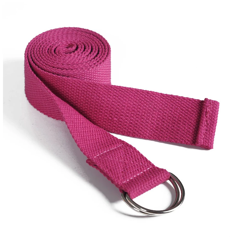 New Sport Yoga Stretch Strap D-Ring Belts Gym Waist Leg Fitness Adjustable Belt New Sport Yoga Stretch Strap D-Ring Belts Gym Waist Leg Fitness Adjustable Belt