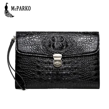 Luxury men's bag Genuine leather clutch bag men Real crocodile skin cltuch wallet Original alligator card holder wallet Black
Luxury men's bag Genuine leather clutch bag men Real crocodile skin cltuch wallet Original alligator card holder wallet Black
