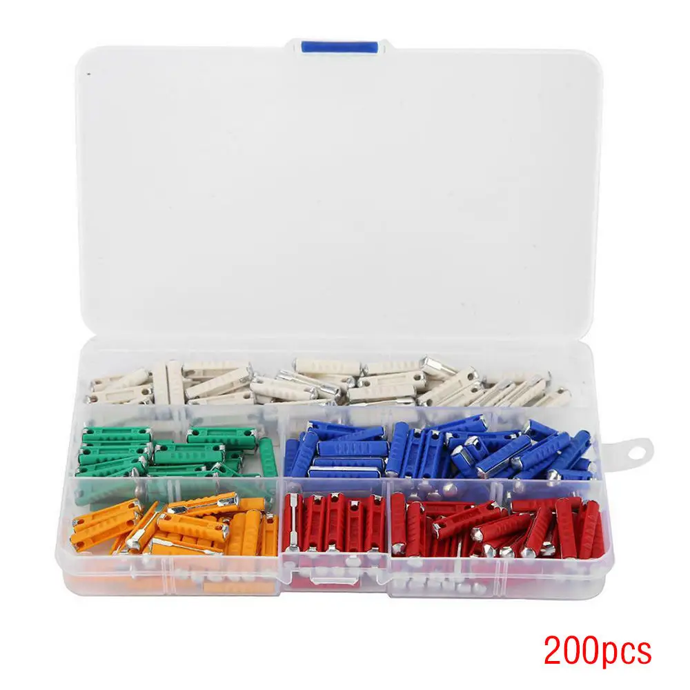200pcs Continental Fuses Torpedo Bullet Fuse Classic Car Fuse Kit Car torpedo fuse box
200pcs Continental Fuses Torpedo Bullet Fuse Classic Car Fuse Kit Car torpedo fuse box