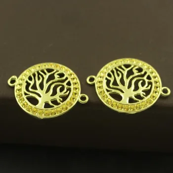 Vintage Branch Charms Brass Metal Life Tree Die Casting Circle Connectors Crystal CZ Base Findings DIY Jewelry Making
Vintage Branch Charms Brass Metal Life Tree Die Casting Circle Connectors Crystal CZ Base Findings DIY Jewelry Making