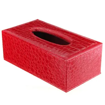 Durable Home Car Rectangle PU Leather Tissue Box Paper Holder Case Cover Napkin(red Crocodile Grain)
Durable Home Car Rectangle PU Leather Tissue Box Paper Holder Case Cover Napkin(red Crocodile Grain)