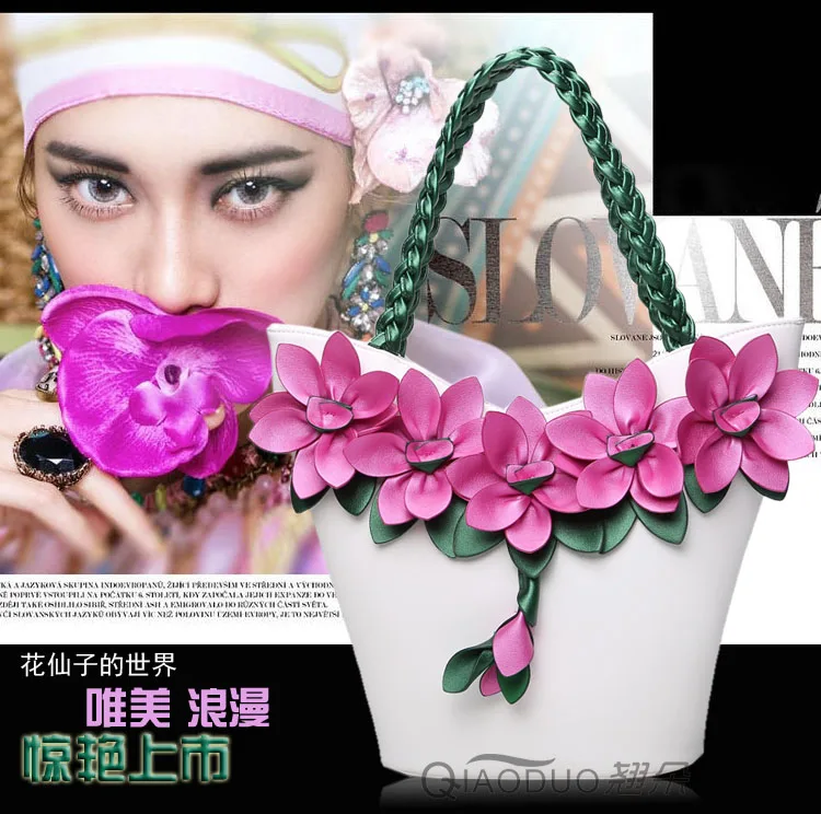 Orchid Qiao Duo Fluorescent Colorblocking Handbag Sweet Lady Fashion Style Leisure All Match Handbags for Party Travelling Daily
Orchid Qiao Duo Fluorescent Colorblocking Handbag Sweet Lady Fashion Style Leisure All Match Handbags for Party Travelling Daily