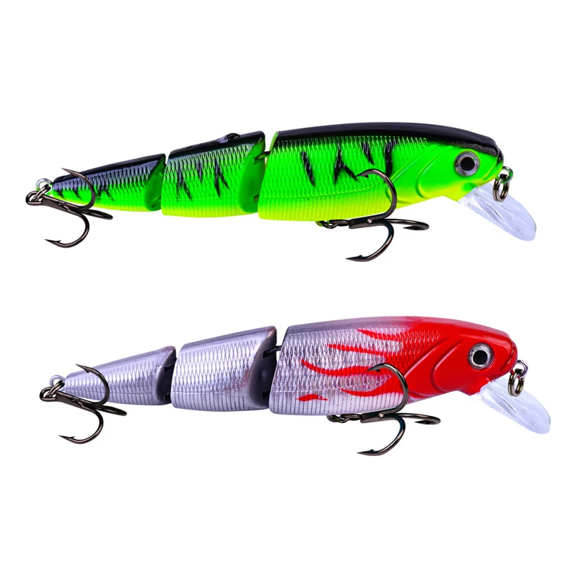 110mm/14.7g Fishing Baits Minnow Lure With 6# Hooks Isca Artificial Hard Crankbaits Bass Pike Carp Fishing
110mm/14.7g Fishing Baits Minnow Lure With 6# Hooks Isca Artificial Hard Crankbaits Bass Pike Carp Fishing