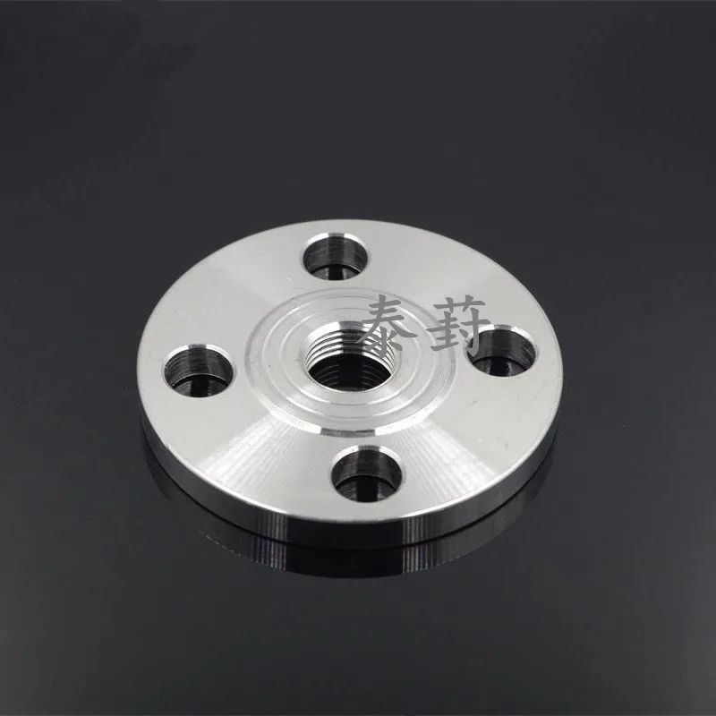 304 Stainless Steel PN10 Plated Flange Internal thread With Four Bolt Holes DN15 Flange
304 Stainless Steel PN10 Plated Flange Internal thread With Four Bolt Holes DN15 Flange