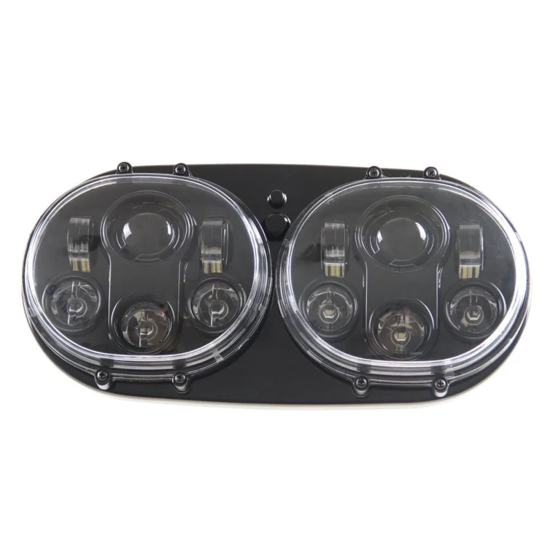 FADUIES 5.75 inch dual LED headlamps Harley Motorcycle 5 34 90W Led Motorcycle headlight For harley-davidson Road Glide dual (14)