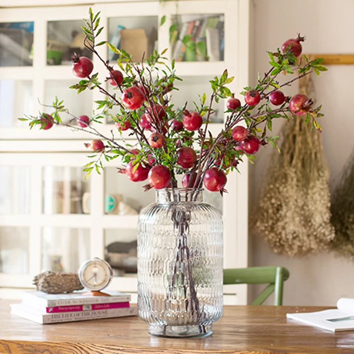 Pomegranate Fruit Trees Exquisite Artificial Flower Desktop Soft Home Decoration
Pomegranate Fruit Trees Exquisite Artificial Flower Desktop Soft Home Decoration