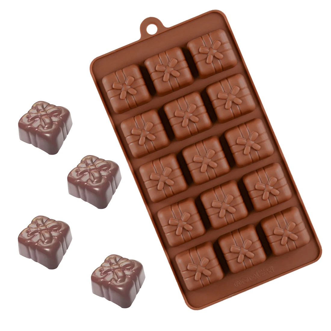 Fondant Cake Silicone Mold 15 Holes Gift Box Shape For Clay Molds Kitchen Baking Chocolate Pastry Candy Clay Making Decoration
Fondant Cake Silicone Mold 15 Holes Gift Box Shape For Clay Molds Kitchen Baking Chocolate Pastry Candy Clay Making Decoration