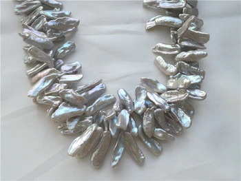 DIY Pearl Necklace Natural Freshwater Pearls, Irregular Shape Pearl Strand Loose Unique Baroque Pearls for Charm Women
DIY Pearl Necklace Natural Freshwater Pearls, Irregular Shape Pearl Strand Loose Unique Baroque Pearls for Charm Women