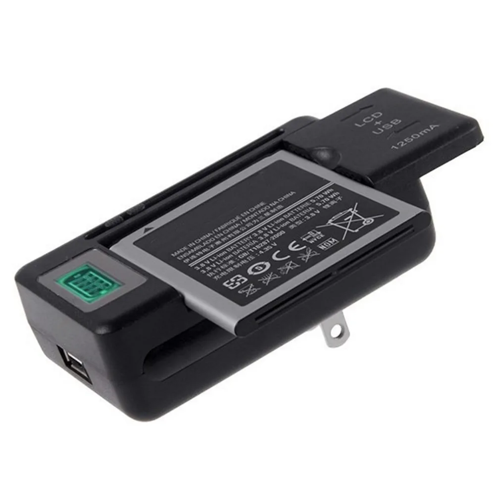 Universal Battery Charger LCD Indicator Screen For Mobile Phone charger USB Port For many rechargeable lithium-ion batteries
Universal Battery Charger LCD Indicator Screen For Mobile Phone charger USB Port For many rechargeable lithium-ion batteries