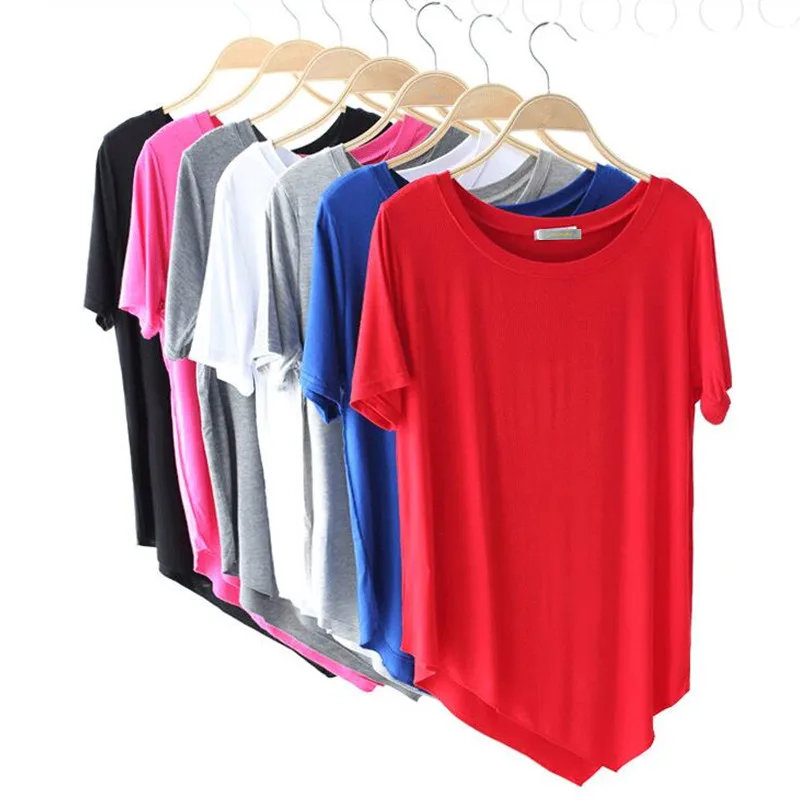 2019 brand women Irregular cotton T-shirt,big size XS-4XL 5XL 6XL Solid Basic Tshirt Woman Tops black white blue red pink Gray
2019 brand women Irregular cotton T-shirt,big size XS-4XL 5XL 6XL Solid Basic Tshirt Woman Tops black white blue red pink Gray