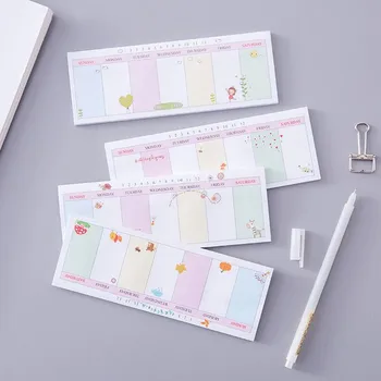 Coloffice 1PC Creative Cartoon Cute Simple Memo Pads Message Notes Stationery Message Sticky Note Weekly Office School Office
Coloffice 1PC Creative Cartoon Cute Simple Memo Pads Message Notes Stationery Message Sticky Note Weekly Office School Office