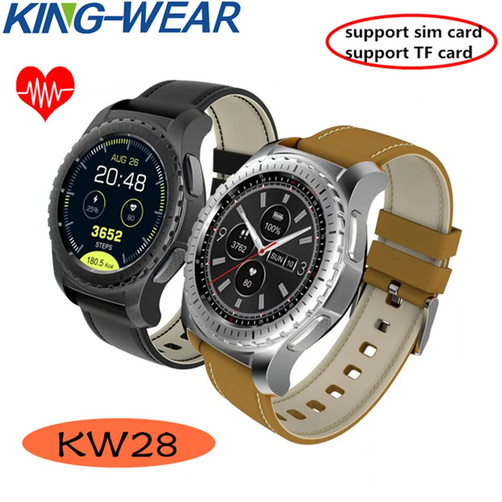 KingWear KW28 Smartwatch Phone 1.3 inch Sedentary Reminder Heart Rate Monitor Anti-lost Remote Camera
KingWear KW28 Smartwatch Phone 1.3 inch Sedentary Reminder Heart Rate Monitor Anti-lost Remote Camera