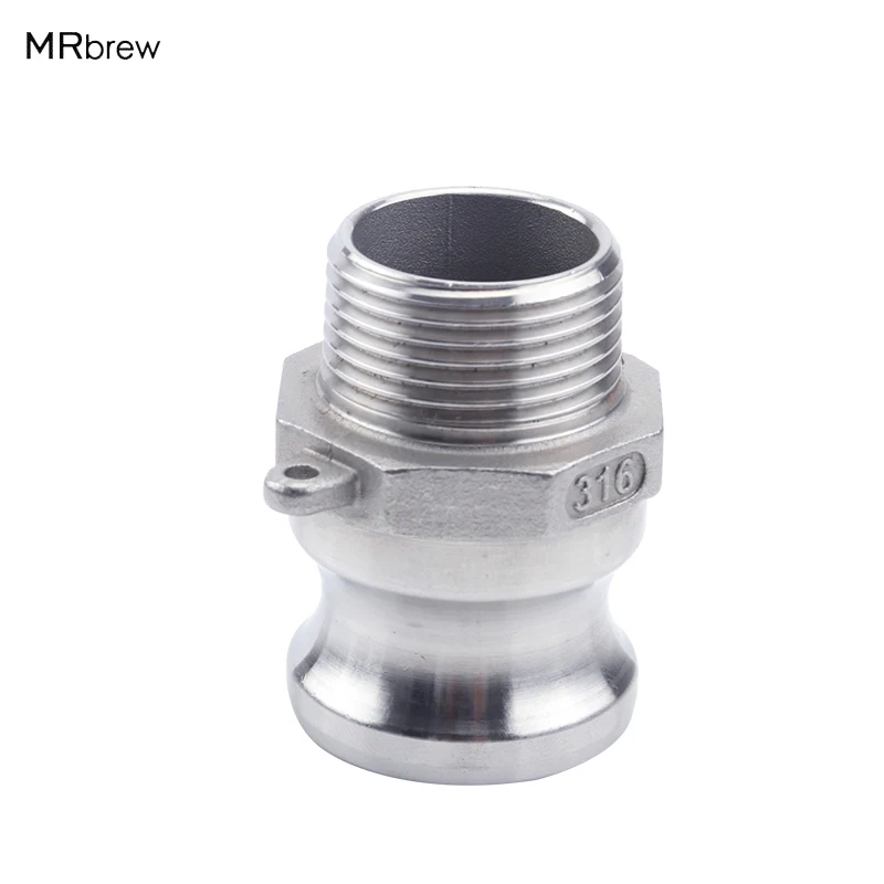 New Arrival ! Stainless Steel 316 Camlock F-Type 3/4" thread Wrench type fast joint,Hydraulic Quick Coupling
New Arrival ! Stainless Steel 316 Camlock F-Type 3/4" thread Wrench type fast joint,Hydraulic Quick Coupling