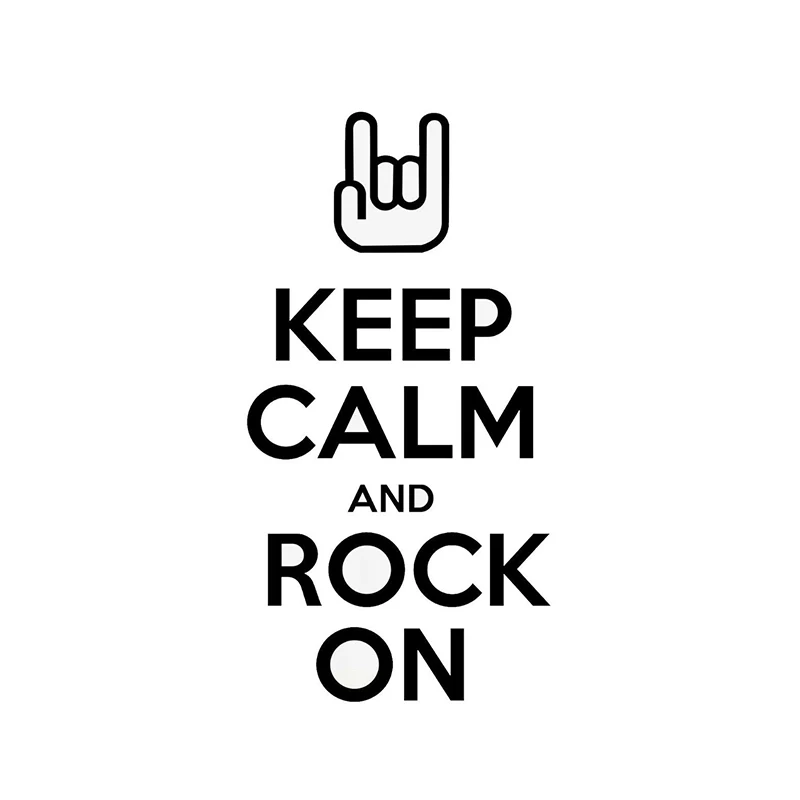 17*8.7cm Decal Vinyl Truck Car Sticker - Keep Calm And Rock On Fashion Personality Creativity Classic Attractive Car Sticker
17*8.7cm Decal Vinyl Truck Car Sticker - Keep Calm And Rock On Fashion Personality Creativity Classic Attractive Car Sticker