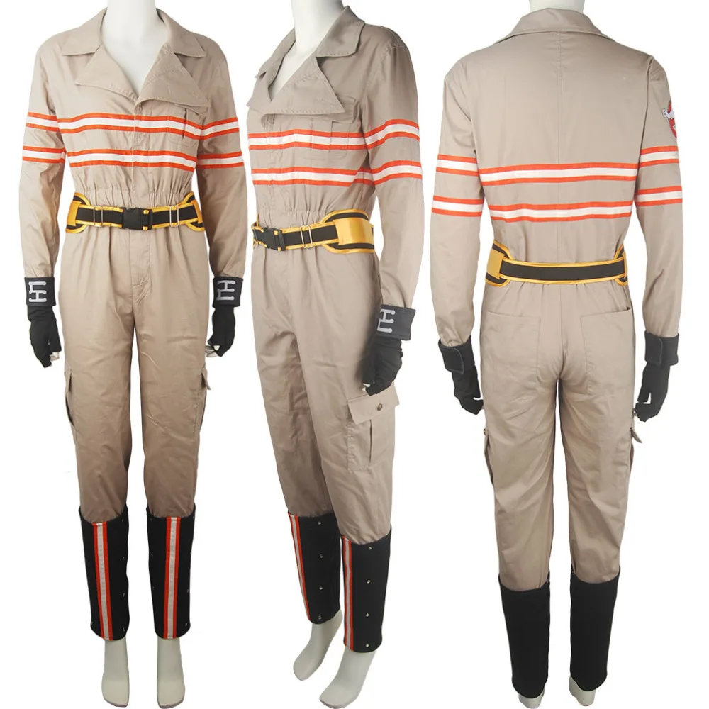 Movie Ghostbusters Jumpsuit Female Women Suit Outfit Halloween Cosplay Costume X'mas, Valentine's day, Comic-Con, anime expo
Movie Ghostbusters Jumpsuit Female Women Suit Outfit Halloween Cosplay Costume X'mas, Valentine's day, Comic-Con, anime expo