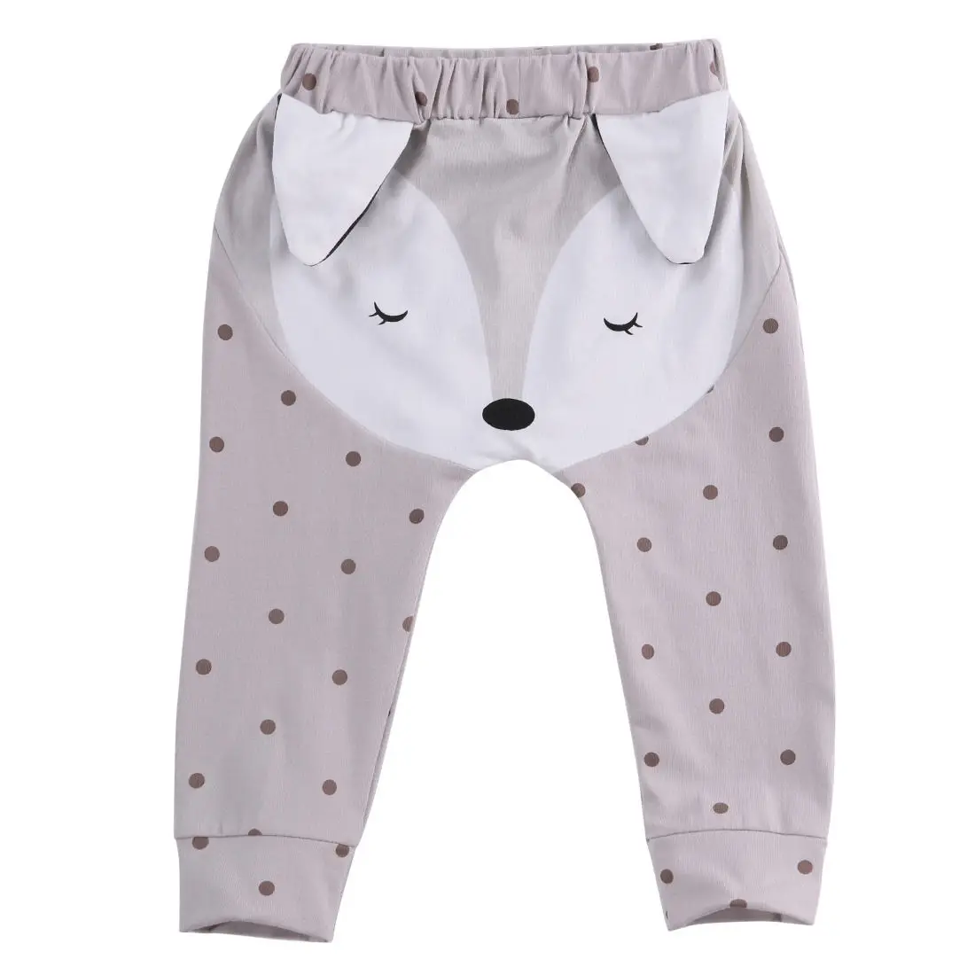 

Cute Baby Pants Girls Boys Animals Pants Costume Harem Pants Kids Long Trousers Fox Baby Clothing Baby Leggings Dots Funny 6-48M