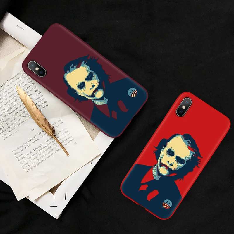 Red Case for Funda iphone 6 6S 7 8 Plus Fashion Cool Man FOR iphone 10 X XS Max XR Soft TPU Case for iphone XS Max Luxury Rubber
Red Case for Funda iphone 6 6S 7 8 Plus Fashion Cool Man FOR iphone 10 X XS Max XR Soft TPU Case for iphone XS Max Luxury Rubber
