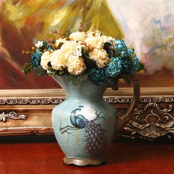milk pot vase Home Furnishing living room decorative flower living room table simulation flower set American ornaments
milk pot vase Home Furnishing living room decorative flower living room table simulation flower set American ornaments