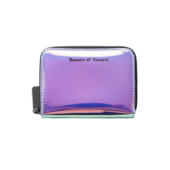 12PCS / LOT Women Short Leather Wallet Ladies Clutches Holographic Wallet Female Card Holder Women Coin Purse Laser cartera
12PCS / LOT Women Short Leather Wallet Ladies Clutches Holographic Wallet Female Card Holder Women Coin Purse Laser cartera