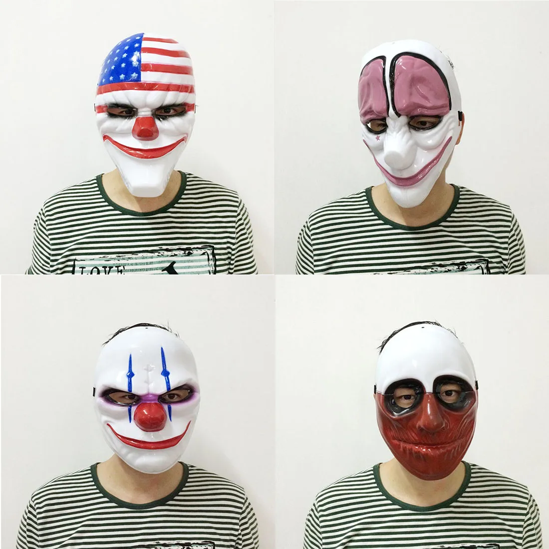 New Style 1PC PVC Scary Clown Mask Halloween Mask For Antifaz Party Mascara Carnaval Fancy Dress Costume
New Style 1PC PVC Scary Clown Mask Halloween Mask For Antifaz Party Mascara Carnaval Fancy Dress Costume
