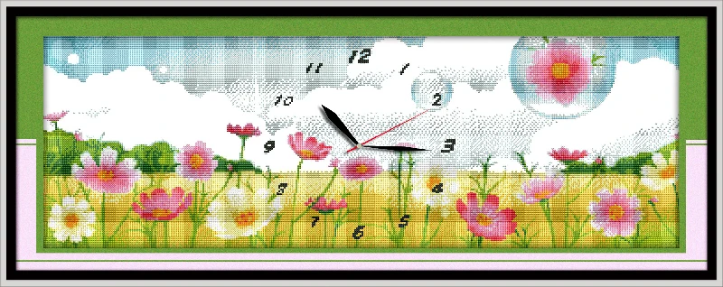 Набор для вышивки крестиком Spring is in the air, комплект для вышивки крестиком 14 карат, 11 карат, печать на холсте, настенные часы, вышивка «сделай сам», ручная работа
Набор для вышивки крестиком Spring is in the air, комплект для вышивки крестиком 14 карат, 11 карат, печать на холсте, настенные часы, вышивка «сделай сам», ручная работа