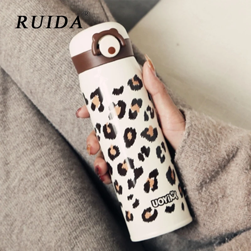 New Leopard Cup Stainless Steel Vacuum Flasks Thermos Cup Coffee Tea Milk Travel Mug Sports Water Bottle Thermo Bottle Thermocup
New Leopard Cup Stainless Steel Vacuum Flasks Thermos Cup Coffee Tea Milk Travel Mug Sports Water Bottle Thermo Bottle Thermocup